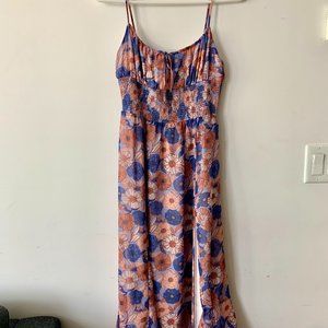 Aritzia Genoa Midi Dress in Small, Floral Pattern